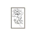 Picture of Flowers and leaves (Foil) _GroupedProduct_Rectangle_Portrait_Canvas_Framed_