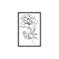 Picture of Flowers and leaves (Foil) _GroupedProduct_Rectangle_Portrait_Canvas_Framed_