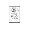 Picture of Flowers and leaves (Foil) _GroupedProduct_Rectangle_Portrait_Canvas_Framed_