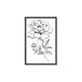 Picture of Flowers and leaves (Foil) _GroupedProduct_Rectangle_Portrait_Canvas_Framed_