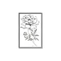 Picture of Flowers and leaves (Foil) _GroupedProduct_Rectangle_Portrait_Canvas_Framed_
