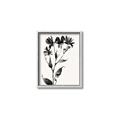 Picture of Black flower II (Ink border black ) _GroupedProduct_Rectangle_Portrait_Canvas_Framed_
