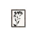 Picture of Black flower II (Ink border black ) _GroupedProduct_Rectangle_Portrait_Canvas_Framed_