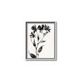 Picture of Black flower II (Ink border black ) _GroupedProduct_Rectangle_Portrait_Canvas_Framed_