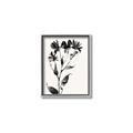 Picture of Black flower II (Ink border black ) _GroupedProduct_Rectangle_Portrait_Canvas_Framed_