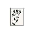 Picture of Black flower II (Ink border black ) _GroupedProduct_Rectangle_Portrait_Canvas_Framed_