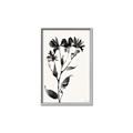 Picture of Black flower II (Ink border black ) _GroupedProduct_Rectangle_Portrait_Canvas_Framed_