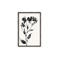 Picture of Black flower II (Ink border black ) _GroupedProduct_Rectangle_Portrait_Canvas_Framed_
