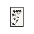 Picture of Black flower II (Ink border black ) _GroupedProduct_Rectangle_Portrait_Canvas_Framed_