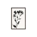 Picture of Black flower II (Ink border black ) _GroupedProduct_Rectangle_Portrait_Canvas_Framed_