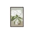 Picture of White Hydranga _GroupedProduct_Rectangle_Portrait_Canvas_Framed_