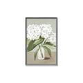 Picture of White Hydranga _GroupedProduct_Rectangle_Portrait_Canvas_Framed_