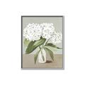 Picture of White Hydranga _GroupedProduct_Rectangle_Portrait_Canvas_Framed_