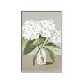 Picture of White Hydranga _GroupedProduct_Rectangle_Portrait_Canvas_Framed_