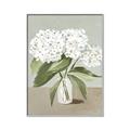 Picture of White Hydranga _GroupedProduct_Rectangle_Portrait_Canvas_Framed_