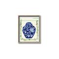 Picture of Blue vase I  _GroupedProduct_Rectangle_Portrait_Canvas_Framed_