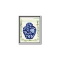 Picture of Blue vase I  _GroupedProduct_Rectangle_Portrait_Canvas_Framed_