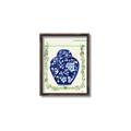 Picture of Blue vase I  _GroupedProduct_Rectangle_Portrait_Canvas_Framed_