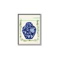 Picture of Blue vase I  _GroupedProduct_Rectangle_Portrait_Canvas_Framed_