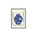 Picture of Blue vase I  _GroupedProduct_Rectangle_Portrait_Canvas_Framed_
