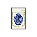 Picture of Blue vase I  _GroupedProduct_Rectangle_Portrait_Canvas_Framed_