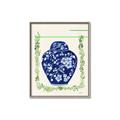 Picture of Blue vase I  _GroupedProduct_Rectangle_Portrait_Canvas_Framed_