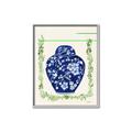 Picture of Blue vase I  _GroupedProduct_Rectangle_Portrait_Canvas_Framed_