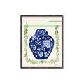 Picture of Blue vase I  _GroupedProduct_Rectangle_Portrait_Canvas_Framed_