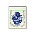 Picture of Blue vase I  _GroupedProduct_Rectangle_Portrait_Canvas_Framed_