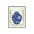Picture of Blue vase I  _GroupedProduct_Rectangle_Portrait_Canvas_Framed_