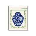 Picture of Blue vase I  _GroupedProduct_Rectangle_Portrait_Canvas_Framed_