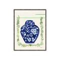 Picture of Blue vase I  _GroupedProduct_Rectangle_Portrait_Canvas_Framed_