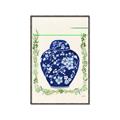 Picture of Blue vase I  _GroupedProduct_Rectangle_Portrait_Canvas_Framed_