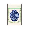 Picture of Blue vase I  _GroupedProduct_Rectangle_Portrait_Canvas_Framed_