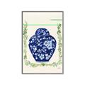 Picture of Blue vase I  _GroupedProduct_Rectangle_Portrait_Canvas_Framed_