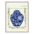 Picture of Blue vase I  _GroupedProduct_Rectangle_Portrait_Canvas_Framed_