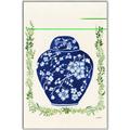 Picture of Blue vase I  _GroupedProduct_Rectangle_Portrait_Canvas_Framed_