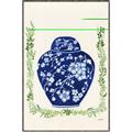 Picture of Blue vase I  _GroupedProduct_Rectangle_Portrait_Canvas_Framed_