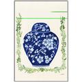Picture of Blue vase I  _GroupedProduct_Rectangle_Portrait_Canvas_Framed_