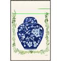 Picture of Blue vase I  _GroupedProduct_Rectangle_Portrait_Canvas_Framed_
