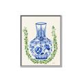 Picture of Blue vase II _GroupedProduct_Rectangle_Portrait_Canvas_Framed_