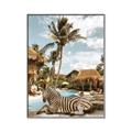 Picture of Watering Hole _GroupedProduct_Rectangle_Portrait_Canvas_Framed_