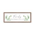 Picture of Story begins with Family _GroupedProduct_Panel_Landscape_Framed_Matted_