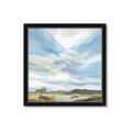 Picture of Cloudy sky landscape _GroupedProduct_Square_Framed_Matted_