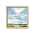 Picture of Cloudy sky landscape _GroupedProduct_Square_Framed_Matted_