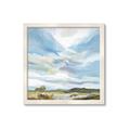 Picture of Cloudy sky landscape _GroupedProduct_Square_Framed_Matted_