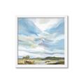 Picture of Cloudy sky landscape _GroupedProduct_Square_Framed_Matted_