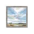 Picture of Cloudy sky landscape _GroupedProduct_Square_Framed_Matted_