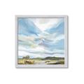 Picture of Cloudy sky landscape _GroupedProduct_Square_Framed_Matted_