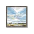 Picture of Cloudy sky landscape _GroupedProduct_Square_Framed_Matted_